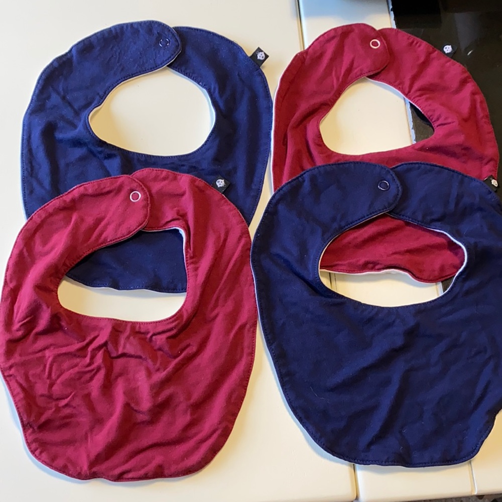 Never used! Sweet Bamboo Baby Bibs